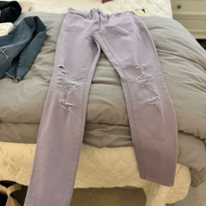 Light purple jeans size 25